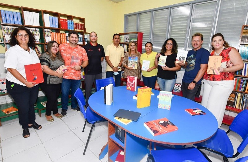 Projeto Rotas e Redes Literárias fortalece o acesso à leitura com entregas de bibliotecas em Santa Rita - Foto: Cinaldo Oliveira
