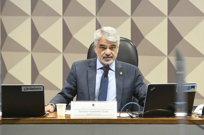 O presidente da Comissão de Direitos Humanos (CDH) do Senado, Humberto Costa - Jefferson Rudy/Agência Senado