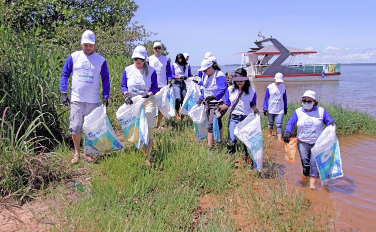O projeto prevê sete ações de campo para limpeza de rios, córregos e suas margens - Foto: Marcel de Paula/Governo do Tocantins