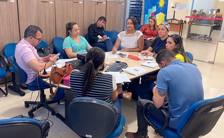 A reunião contou com a participação de técnicos das SES/TO, Cosems/TO e representantes da secretaria de saúde de Palmas - Foto: Saúde/Governo do Tocantins