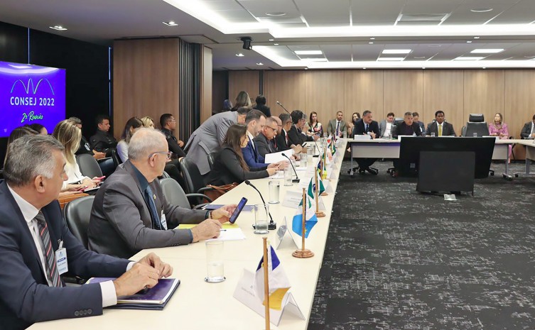 O secretário Deusiano Amorim frisou a importância da participação do Tocantins no Consej para o alinhamento de ações em âmbito nacional - Foto: Lauane dos Santos/Governo do Tocantins