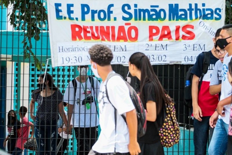Utilização do dinheiro deve ser decidida pela direção das escolas e representantes das APMs - (Foto: PETER LEONE/A7 PRESS/ESTADÃO CONTEÚDO - 07.04.21)