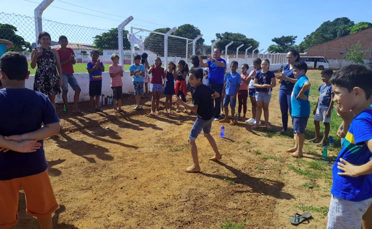 Roda de capoeira com grupo Semear foi liderada pelo contramestre Kanguru - Foto: Naturatins/Governo do Tocantins