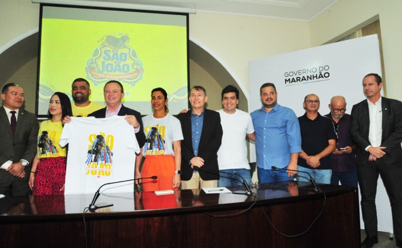 Coletiva de imprensa do São João do Maranhão - Foto: Divulgação