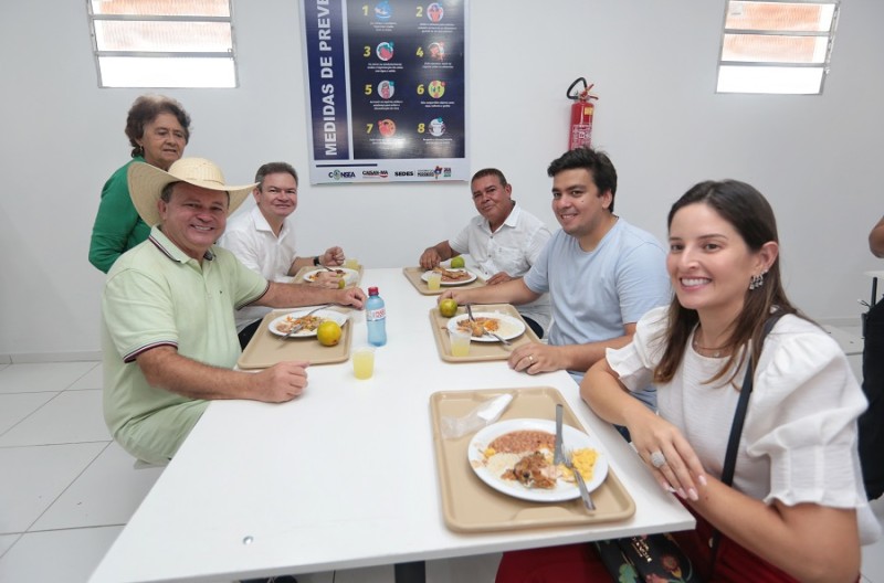 Restaurante Popular de Eugênio Barros é a 107ª unidade do Maranhão. (Foto: Júnior Foicinha) - Restaurante Popular de Eugênio Barros é a 107ª unidade do Maranhão. (Foto: Júnior Foicinha)