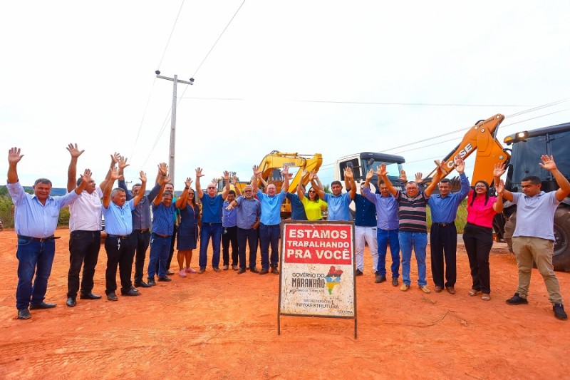 - Pavimentação da MA-006 é de extrema importância para o Corredor de Exportação Norte (Foto: Gilson Teixeira)
